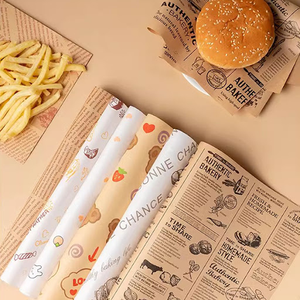 Papel Antigrasa de Doble Cara con Impresión Offset para Envolver Alimentos, Envasar Ensaladas y Fideos - Product Image 6