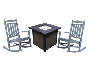 Hot Selling Gute Qualität Gartens tühle HDPE Kunststoff Adirondack Stuhl Adirondack Schaukel stuhl - Product Image 3