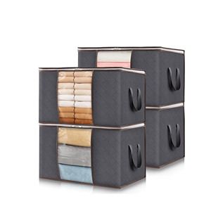 Chine Usine Personnalisé Sac De Rangement Vêtements Durable En Gros Puffer Quilt Sacs avec Fermeture Éclair Stockage Organisateur Sac - Product Image 1