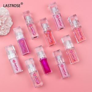 Huile pour les lèvres repulpante Vegan Strawberry Pink Clear Fruit Marque privée Brillant à lèvres Marque privée Huile aromatisante Huile pour les lèvres changeant de couleur - Product Image 4