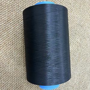 Dty 150D/48F SD Đen Polyester Vẽ Kết cấu sợi nguyên mẫu cho đan nhà sản xuất trực tiếp nhà máy giá từ dty sợi - Product Image 4