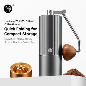 Máy xay cà phê cầm tay ZeroHero Z3 X-Fold, thân nhôm CNC, cối xay có thể điều chỉnh - Product Image 1