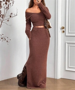 Ensembles de salon assortis à la mode vêtements décontractés personnalisés survêtement Homewear vêtements de détente <span class=keywords><strong>tenue</strong></span> pour femmes de grande taille - Product Image 1