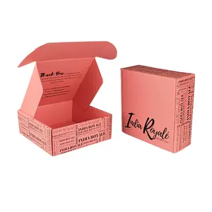 Toy / Apparel / tools / Underwear gift custom logo printed transfer shipment paper kraft box retail paper corrugated E flute box