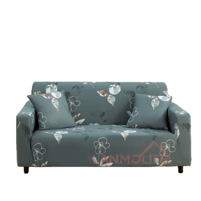 2024 Bohème-Stil 4-Sitzer bedruckte elastische Sofa-Schalenbezüge aktuellste Stile Abdeckungen für Wohnzimmermöbel