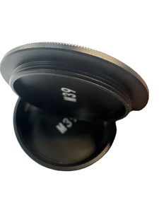 Digital Camera Accessories CNC Machined Aluminum Alloy Black Full Frame Compatible Yi <strong>Interface</strong> M42/M39 Multi-Brand Lens Cap - Product Image 2