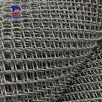 Pagar Rantai Pengaman Anti-Potong Anti-Panjat Mini Mesh PVC Berlapis Galvanis 20x20 25x25 mm Komersial