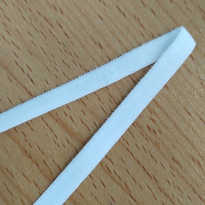 Sangle personnalisée avec ceinture plate élastique Jacquard quantité minimale de commande bas 8mm sangle bande élastique échantillon gratuit sous-vêtements - Product Image 4