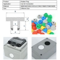 Bouchon/Capuchon en Caoutchouc Silicone Durable de Haute Qualité, Plusieurs Tailles Disponibles, Prix Usine