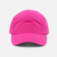 Gorra Deportiva de 5 Paneles Personalizada, Fabricada con Telas Mejoradas, Duraderas y Ligeras de Nailon, para Atletismo y Actividades Deportivas, Servicio OEM ODM