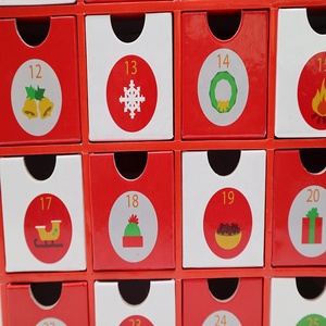 De calendario de Adviento de Navidad Calendario de Adviento caja de cartón - Product Image 5