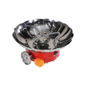 Estufa de Gas Portátil, Ligera, Plegable y Resistente al Viento para Acampar al Aire Libre, con Capacidad Inferior a 1L, para Excursionismo - Product Image 1