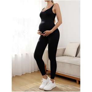 Justaucorps antichoc séchage rapide logo personnalisé vêtements une pièce pour femmes enceintes justaucorps <span class=keywords><strong>de</strong></span> cyclisme simples gymnastique noël - Product Image 2