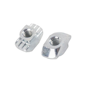 Drop-in <strong>T</strong> <strong>Nuts</strong> Minde High Efficiency Safety Carbon Steel 10mm Slot <strong>T</strong> Hammer Head <strong>Nut</strong> for 4040 4545 5050 Aluminum Profie - Product Image 1
