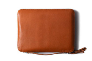 Étui personnalisé avec logo, housses de tablette en cuir de luxe pour iPad - Product Image 2