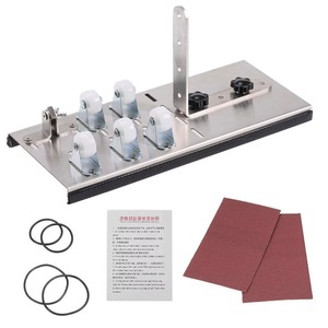 Tagliavetro per Bottiglie in Acciaio Inox, Strumento Fai-da-Te per Bottiglie di Vino e Birra, Macchina da Taglio a Cinque Ruote - Product Image 1