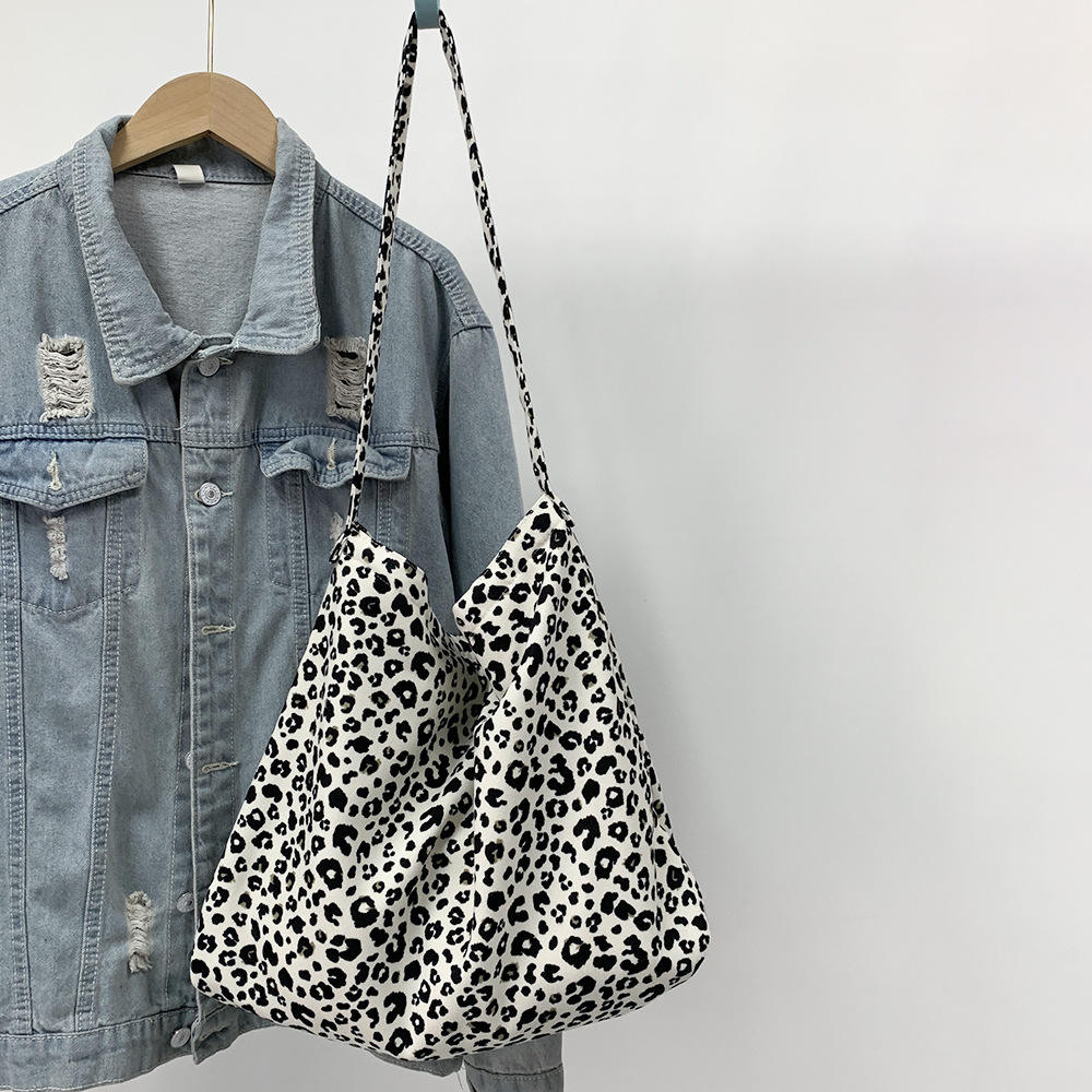 One-piece leopard-print with crossbody zipper