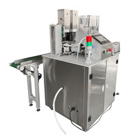 Machine de remplissage entièrement automatique pour liquides (miel, sauces), avec découpe de pailles et emballage, et remplissage quantitatif automatique