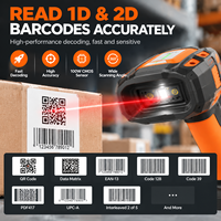 Lecteur de codes-barres 2D filaire industriel robuste IP65 2.4G longue portée CMOS 120fps pour la gestion des stocks en usine