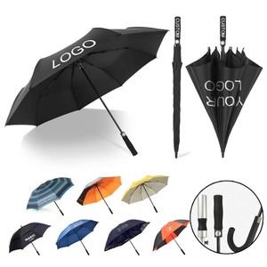 Paraguas de Golf Promocional de 30 Pulgadas con Apertura Automática, Personalizable con Logotipo, Resistente al Viento, de Doble Capa - Product Image 1