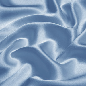 100% <strong>Silk</strong> Satin <strong>Fabric</strong> <strong>Wholesale</strong> 19mm <strong>Silk</strong> <strong>Charmeuse</strong> 1948 Model 114cm Width No.48 Blue Color Wedding Dress Sleepwear Costume - Product Image 2