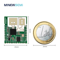 Módulo de Radar de Onda Milimétrica de 60 GHz MinewSemi ME72MS02, UART, Monitoreo de Respiración y Frecuencia Cardíaca en Tiempo Real, 0.3-3 m, Techo/Inclinado