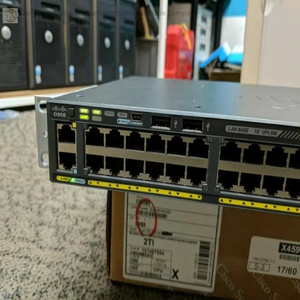 Commutateur Gigabit 48 ports 10/100/1000 Ws-c2960x-48tswbr-l 2960x Neuf d'origine en stock Automatisation industrielle Pac PLC dédié - Product Image 1