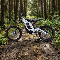 Moto tout-terrain électrique Surron 72V 35Ah haute performance pour la montagne Surron Light Bee X Noir