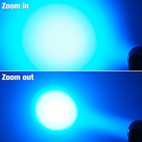 Luz LED con cabezal móvil de 19x15W con color de haz RGBW y efecto de zoom para discotecas, bares, DJs y discotecas