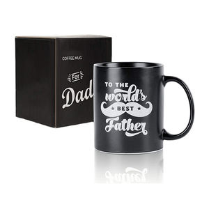 <span class=keywords><strong>Tazas</strong></span> <span class=keywords><strong>de</strong></span> cerámica personalizadas para el Día del Padre, <span class=keywords><strong>tazas</strong></span> <span class=keywords><strong>de</strong></span> café <span class=keywords><strong>de</strong></span> 11oz, Color blanco y negro, cambio <span class=keywords><strong>de</strong></span> Color <span class=keywords><strong>de</strong></span> <span class=keywords><strong>amor</strong></span> mágico, cerámica, leche, té - Product Image 1