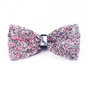 Vente en gros Hommes Shinny Crystal Rhinestone Noeud papillon Pas cher Accessoires de fête de mariage et <span class=keywords><strong>cravats</strong></span> - Product Image 6