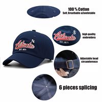 Penutup Kepala Minimalis Warna Solid dengan Penutup Belakang yang Dapat Disesuaikan, Bahan Lembut Katun Murni, Topi Baseball untuk Kantor, Perjalanan, dan Skenario Santai