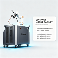 Robot Las MIG Industri Portabel 28kW, Lengan Robot Kolaboratif Otomatis, Cobot AC380V Tiga Fasa, Mesin Las Bengkel