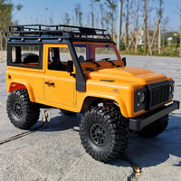 MN MODEL MN90 MN91 Escala 1/12, Gran Rueda 4X4, Aleación Metálica, Control Remoto, Buggy Todoterreno RC, Camioneta SUV, Colección de Modelos
