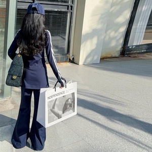 Set Gonna e Pantaloni con Fiocco per Bambine, Abbigliamento Casual alla <span class=keywords><strong>Moda</strong></span> per Primavera e Autunno - Product Image 2