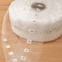 Rouleau de filtres à thé et café triangulaires en nylon avec logo personnalisé thermoscellé, qualité alimentaire, jetables, 6000 pièces/rouleau