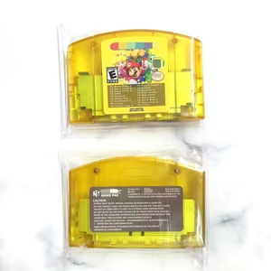 Tarjeta de Videojuegos Retro 18 en 1 Red <span class=keywords><strong>Golden</strong></span> Shell Mario Games Versión NTSC de EE. UU. para <span class=keywords><strong>Nintendo</strong></span> <span class=keywords><strong>64</strong></span> - Product Image 2