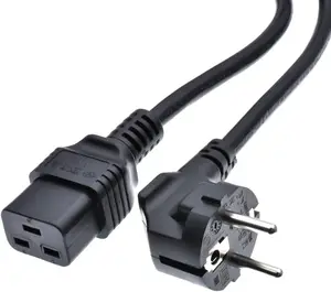 VDE Standard 10 A 16 A 220 V Kleeblatt-Hauptleiterkabel CEE 7/7 Stecker für IEC C5 Ac-Leiterkabel für Laptop Projektor Fernseher