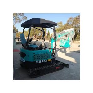 Mini pelleteuse sur chenilles Kobelco SK17LC SK17 d'occasion fabriquée au Japon 1.7 tonnes Pelle d'occasion de haute qualité Vente mondiale - Product Image 1