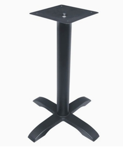 Table de salle de bain ronde en cuir de luxe léger, style Art Déco, avec base en marbre et pieds en acier inoxydable - Product Image 2