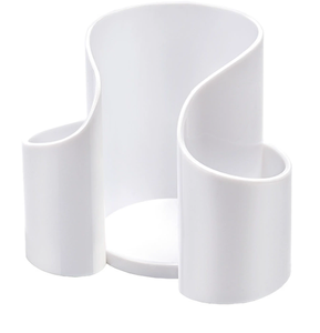 Organizador de belleza de acrílico transparente: almacenamiento multiusos para hisopos de algodón, cuidado bucal y herramientas de maquillaje - Product Image 4