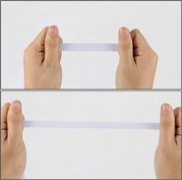 Bande élastique plate, rouleau de cordon de sangle extensible tressé pour la couture et l'artisanat