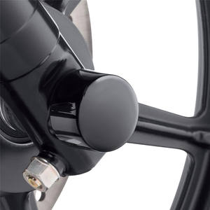 Cubierta de tuerca de eje delantero para motocicleta, Perno cromado negro para <span class=keywords><strong>Harley</strong></span> Softail Sportster Road King v-<span class=keywords><strong>rod</strong></span> XL 883 <span class=keywords><strong>1200</strong></span> - Product Image 3