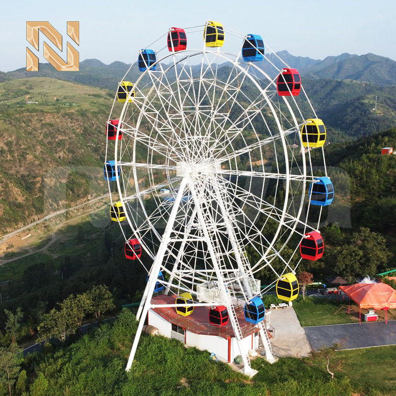 Steel Ferris Wheel Small Outdoor Amusement