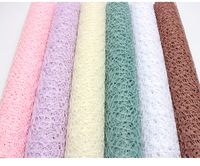 Kemasan bunga benang jala jacquard benang jala Korea buket buket bunga kertas kemasan bahan bunga