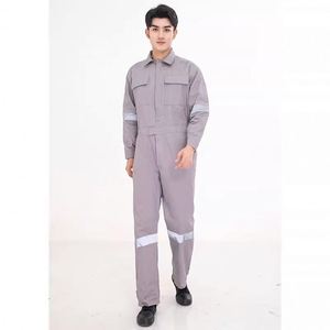 Overoles 100% Algodón para Hombre y Mujer, Uniforme de Trabajo de Seguridad para Proveedores, Mecánicos, Construcción, Reparadores, Ropa de Fábrica - Product Image 3