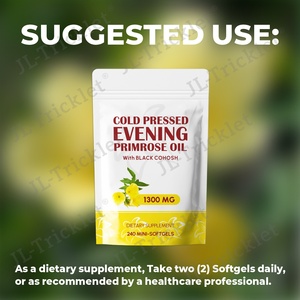 JULONG Supply Marque privée Complément alimentaire naturel biologique <span class=keywords><strong>Huile</strong></span> <span class=keywords><strong>d</strong></span>'<span class=keywords><strong>onagre</strong></span> Capsules molles - Product Image 2
