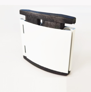 TOMA Lamella per Serranda Avvolgibile in Alluminio Riempita di Schiuma, Lamella Inferiore per Porta del Garage, <span class=keywords><strong>Sicurezza</strong></span> Radio - Product Image 4