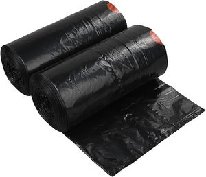 Custom Unscented Basic Multipurpose Extra Strong Drawstring Trash Bags for Office <b>Kitchen</b> Home Packaged in Cartons Garbage Usage - Product Image 1