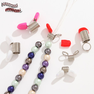 NANTONG Beaded <b>Thread</b> Clip Spring Alloy Plated Round DIY Jewelry Making Supplies Kit For Handmade Beading <b>Tools</b> - Product Image 1